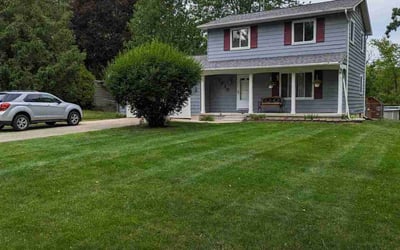 Photo of Lauren S.'s yard after getting lawn care in Clio, MI