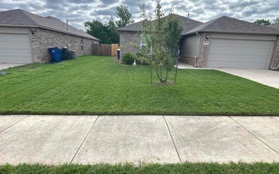 Photo of Michelle O.'s yard after getting lawn care in Skiatook, OK