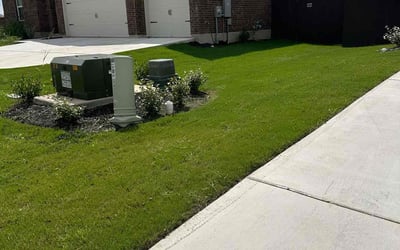 Photo of Kat K.'s yard after getting lawn care in Linden, NJ