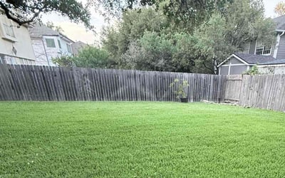 Photo of Tony F.'s yard after getting lawn care in Yorkville, IL