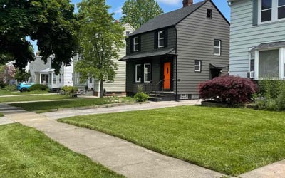 Photo of Ricardo S.'s yard after getting lawn care in Cedar Springs, MI