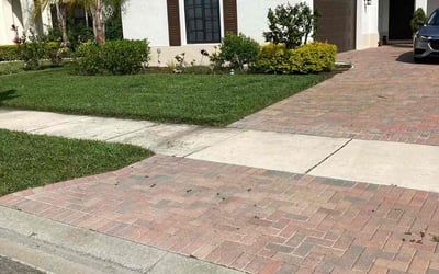 Photo of Janelle R.'s yard after getting lawn care in Marco Island, FL