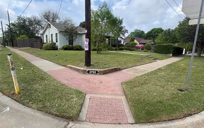 Photo of Alicia F.'s yard after getting lawn care in Dunmore, PA