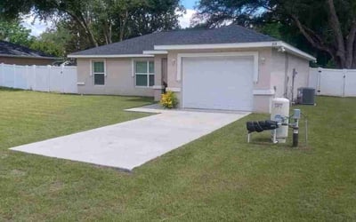 Photo of Bryce L.'s yard after getting lawn care in Saginaw, TX