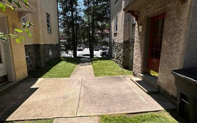 Photo of David R.'s yard after getting lawn care in Ardmore, PA