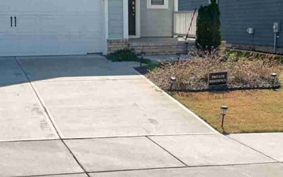 Photo of Angela G.'s yard after getting lawn care in Monongahela, PA