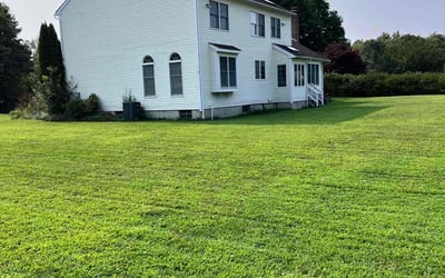 Photo of Gabriel C.'s yard after getting lawn care in Shelton, CT