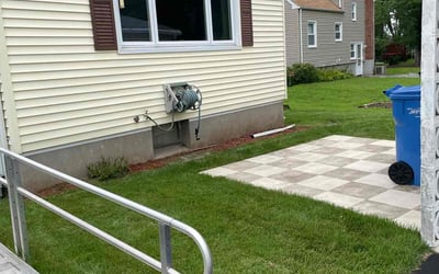 Photo of Charlotte M.'s yard after getting lawn care in Hartford, CT