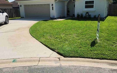 Photo of Leah-Jeff W.'s yard after getting lawn care in Falls Church, VA