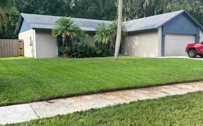 Photo of Renee N.'s yard after getting lawn care in Winter Springs, FL