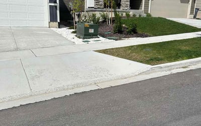 Photo of Jojo A.'s yard after getting lawn care in Eagle Mountain, UT