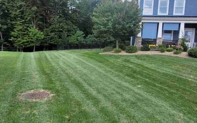 Photo of Richard C.'s yard after getting lawn care in Mc Donald, PA