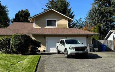 Photo of Yvette C.'s yard after getting lawn care in Graham, WA