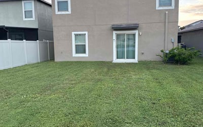 Photo of Pela G.'s yard after getting lawn care in Morrisville, PA