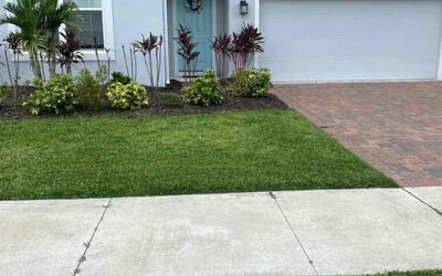 Photo of Cameron L.'s yard after getting lawn care in Saint Charles, MO