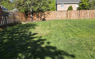 Photo of Dominic W.'s yard after getting lawn care in Battle Ground, WA