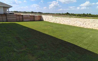 Photo of Bobo M.'s yard after getting lawn care in Warrenton, MO