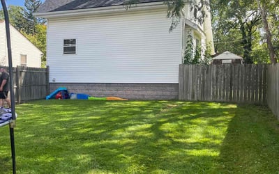 Photo of Kim D.'s yard after getting lawn care in North Las Vegas, NV