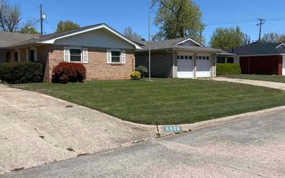 Photo of Deoundrea K.'s yard after getting lawn care in Royal Oak, MI