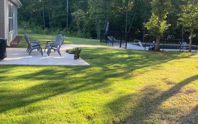 Photo of Carleen T.'s yard after getting lawn care in Moore, SC