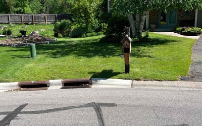 Photo of Jealious O.'s yard after getting lawn care in Bloomington, MN
