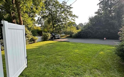 Photo of Carleen T.'s yard after getting lawn care in Old Saybrook, CT