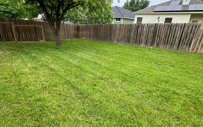 Photo of Amy S.'s yard after getting lawn care in Windham, ME