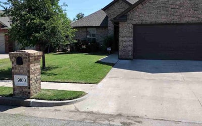 Photo of Tony G.'s yard after getting lawn care in Claremore, OK