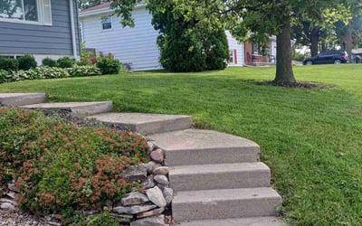 Photo of Michael C.'s yard after getting lawn care in Papillion, NE