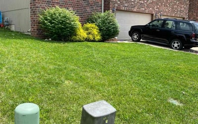 Photo of Sandy H.'s yard after getting lawn care in Mocksville, NC
