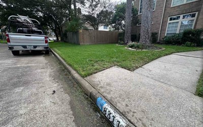 Photo of Page P.'s yard after getting lawn care in Odenton, MD