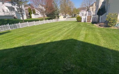Photo of William S.'s yard after getting lawn care in Hackettstown, NJ
