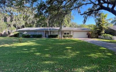 Photo of Jose D.'s yard after getting lawn care in Brooksville, FL