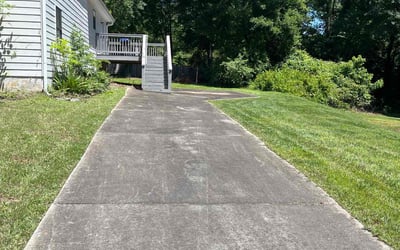 Photo of Melissa D.'s yard after getting lawn care in Chickamauga, GA