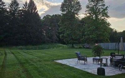 Photo of Tiffany S.'s yard after getting lawn care in Knightdale, NC