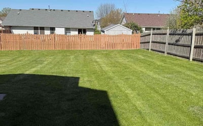 Photo of Nic H.'s yard after getting lawn care in Davenport, IA