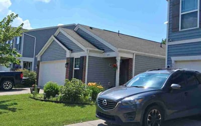 Photo of Monica L.'s yard after getting lawn care in Waldorf, MD