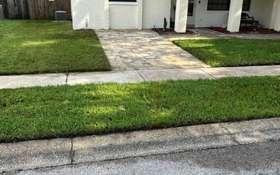 Photo of Marcella C.'s yard after getting lawn care in New Port Richey, FL