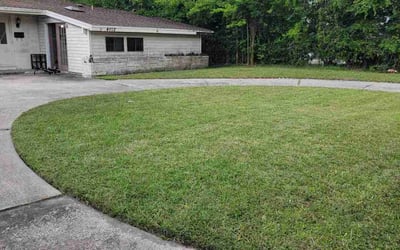Photo of Hannah W.'s yard after getting lawn care in Hopkinton, MA