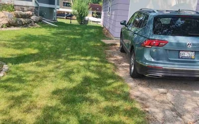 Photo of Clarisse S.'s yard after getting lawn care in Waunakee, WI