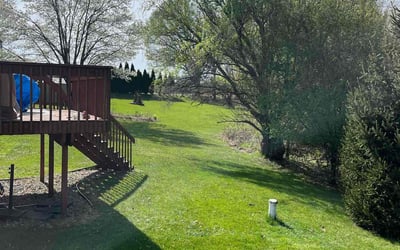 Photo of Anthony A.'s yard after getting lawn care in Battle Creek, MI