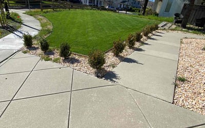 Photo of Brittney W.'s yard after getting lawn care in Pleasanton, CA
