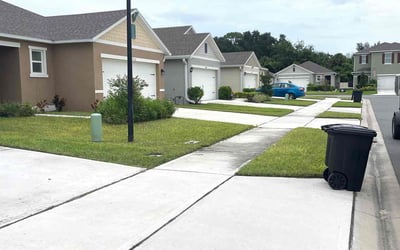Photo of Aurora P.'s yard after getting lawn care in Orlando, FL