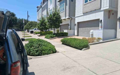 Photo of Natalie M.'s yard after getting lawn care in Lancaster, OH