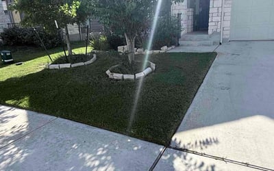 Photo of Jenna C.'s yard after getting lawn care in Torrington, CT