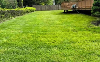 Photo of Shawn J.'s yard after getting lawn care in Hatboro, PA