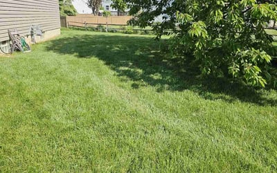 Photo of John S.'s yard after getting lawn care in Owasso, OK