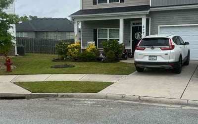 Photo of Ms H.'s yard after getting lawn care in Durham, NC