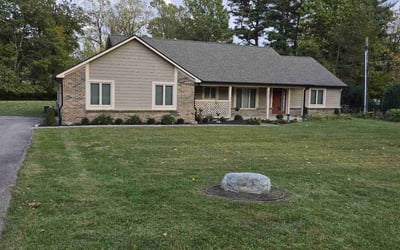 Photo of Kirk D.'s yard after getting lawn care in Zionsville, IN