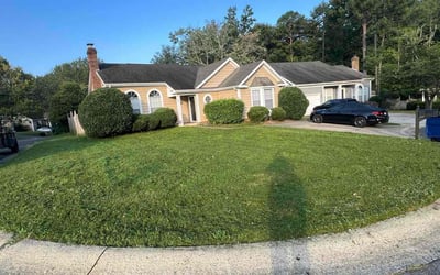 Photo of Monica E.'s yard after getting lawn care in Goffstown, NH